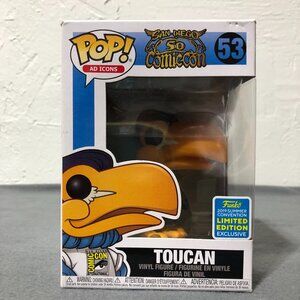 Funko Pop Ad Icons Toucan #53 SDCC 50 Years Convention Exclusive
